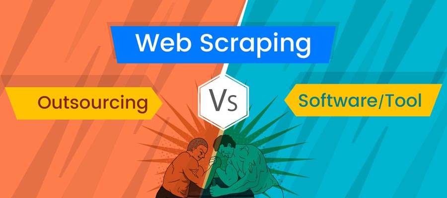 Outsource Web Scraping vs Web Scraping Tools